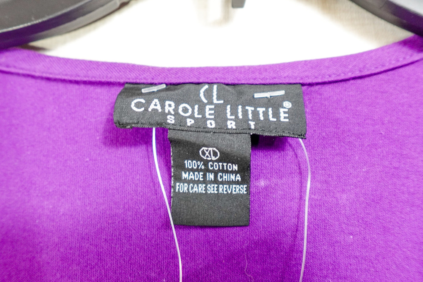 Carole Little Sport, New Vintage Long Sleeve Top, XL