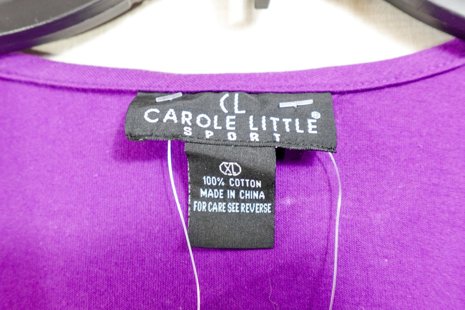 Carole Little Sport, New Vintage Long Sleeve Top, XL