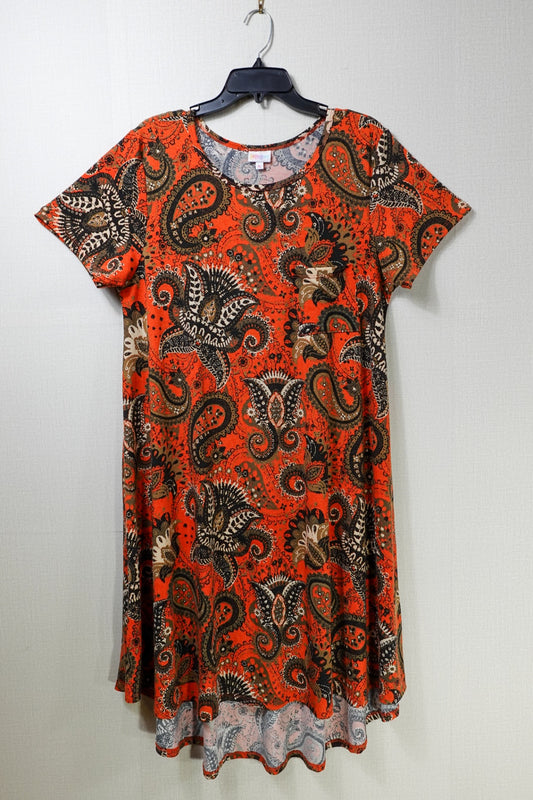Lularoe, Short sleeve Dress, 2XL