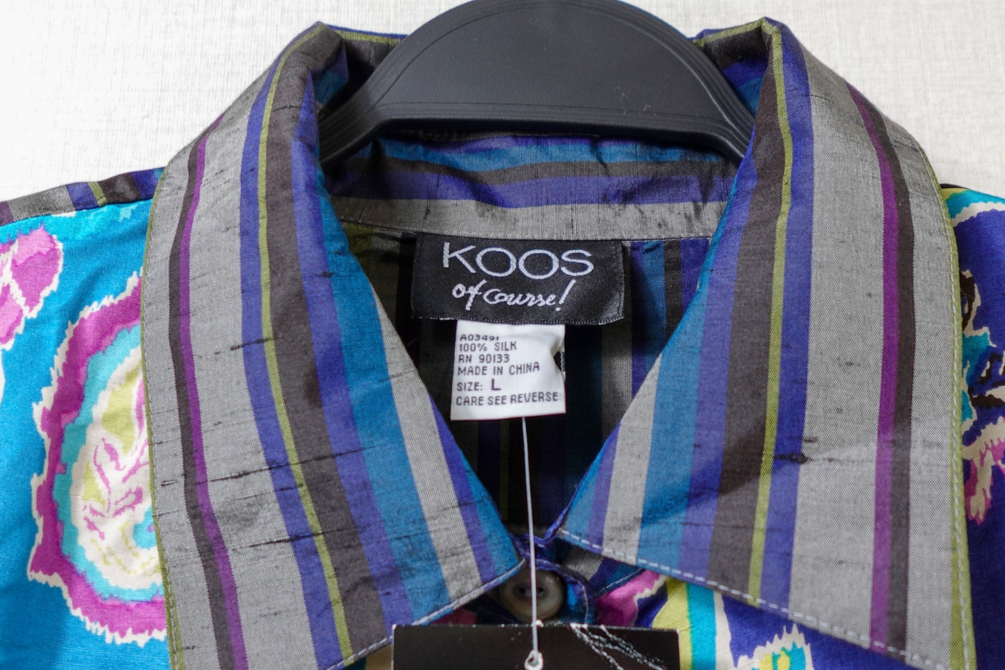 KOOS of Course!, New Vintage button down, Large