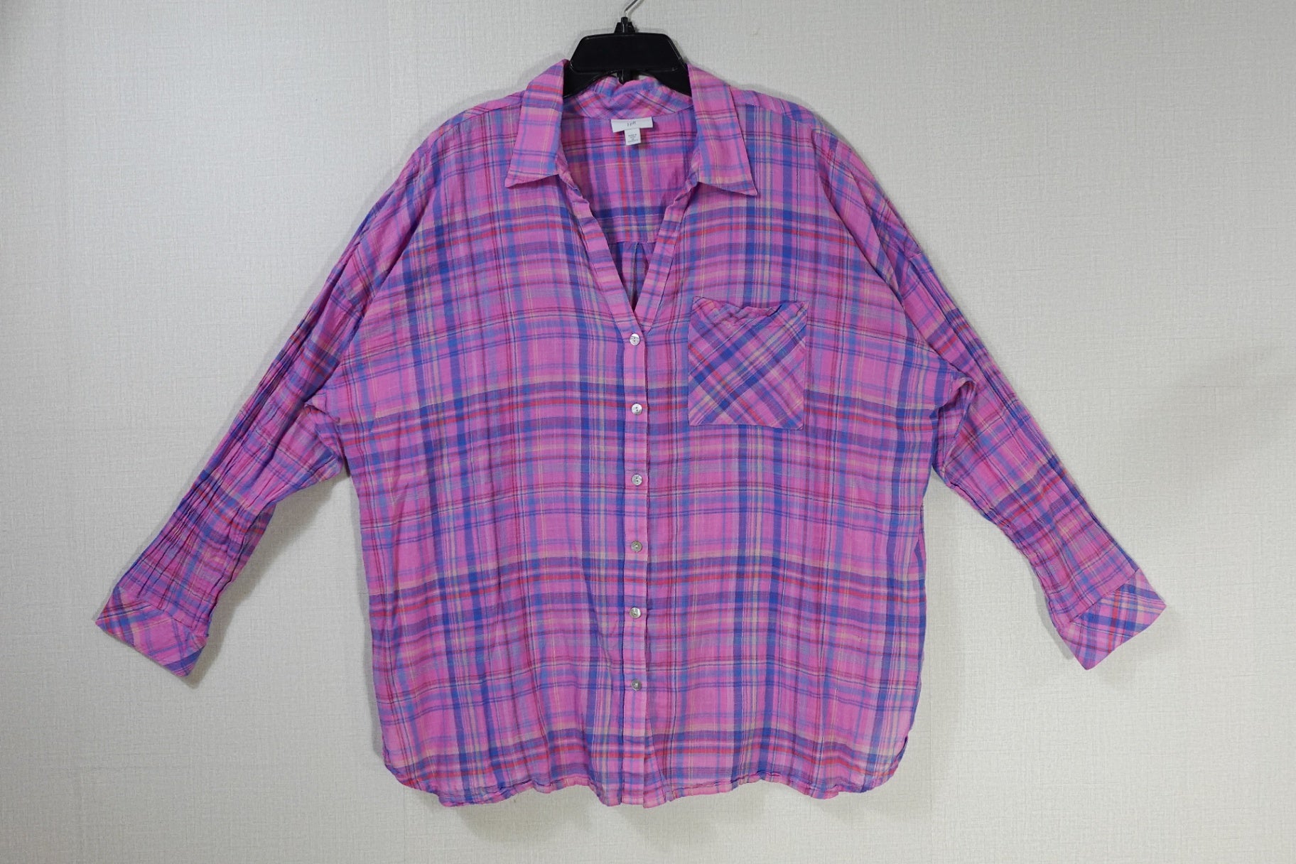 J Jill, Long Sleeve Top- Button Down, 3X