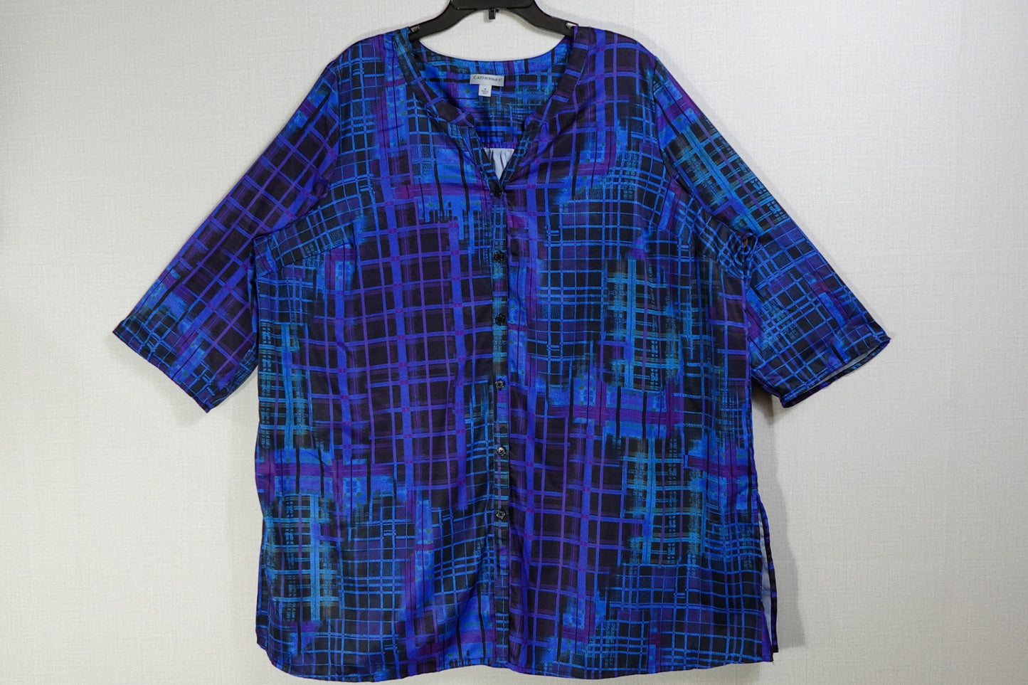 Catherine's, Short Sleeved Top, 2X (1X)