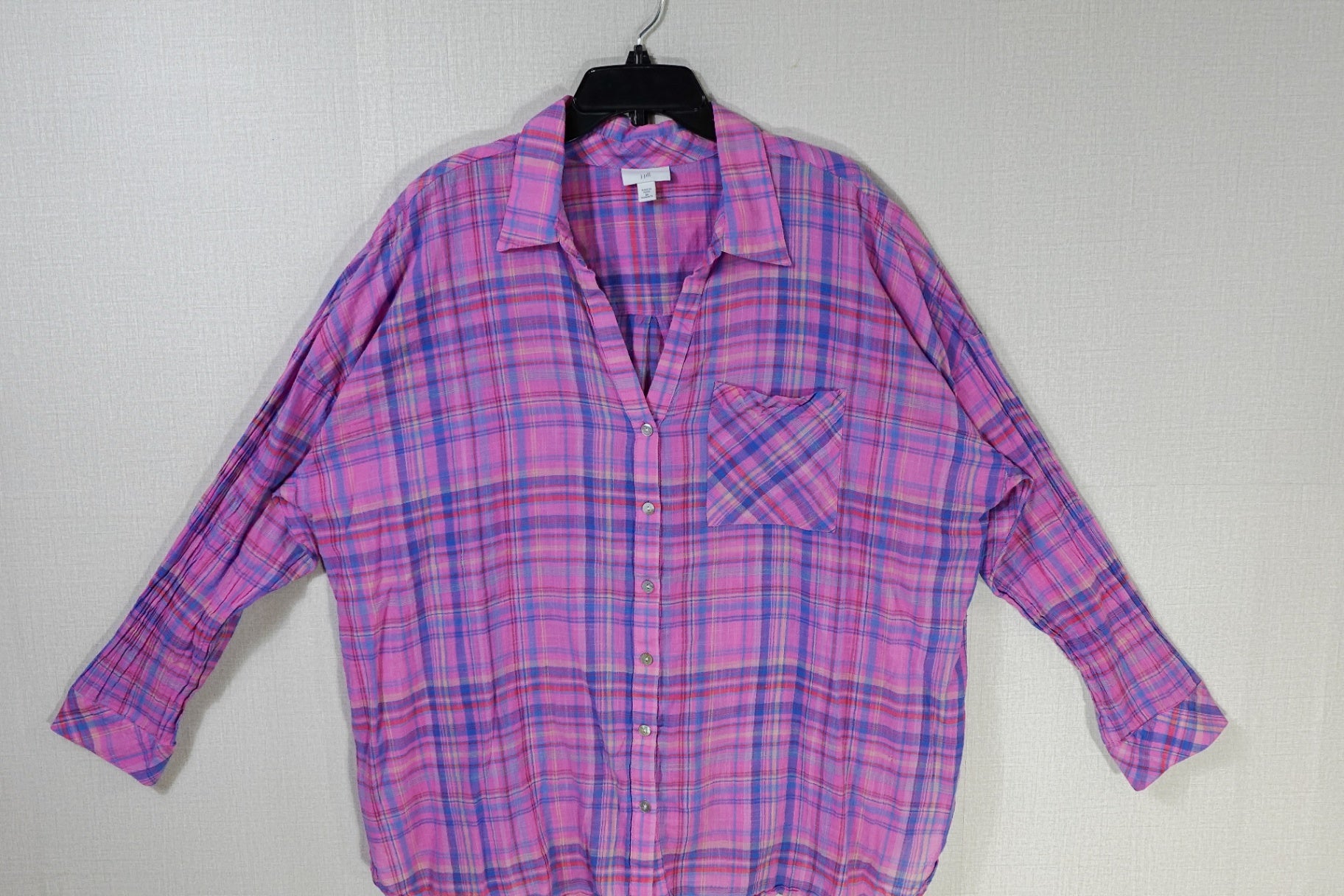 J Jill, Long Sleeve Top- Button Down, 3X