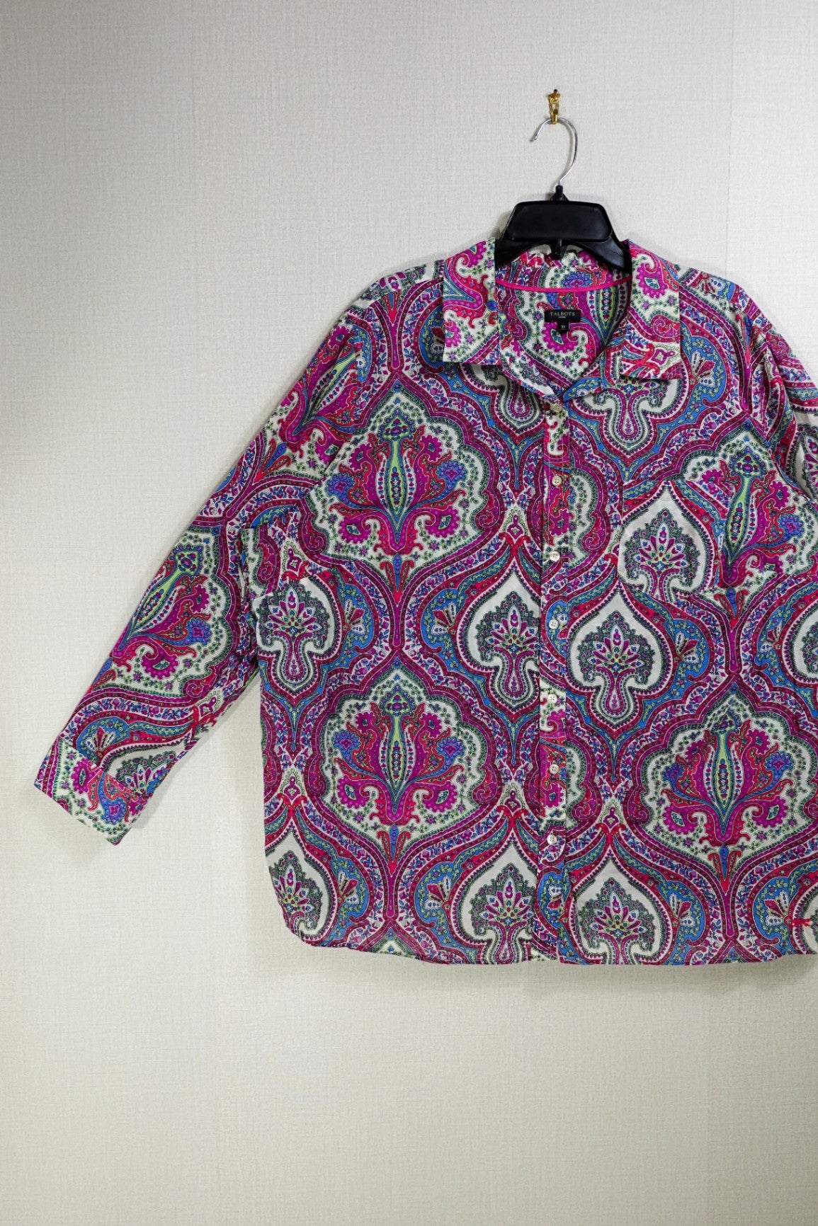 Talbots, Long Sleeve Top- Button Down, 3X