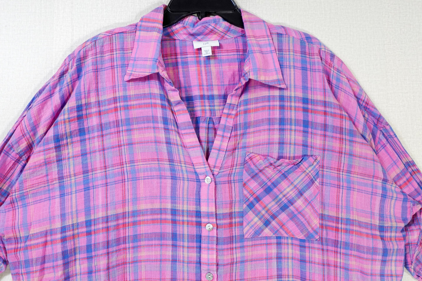 J Jill, Long Sleeve Top- Button Down, 3X
