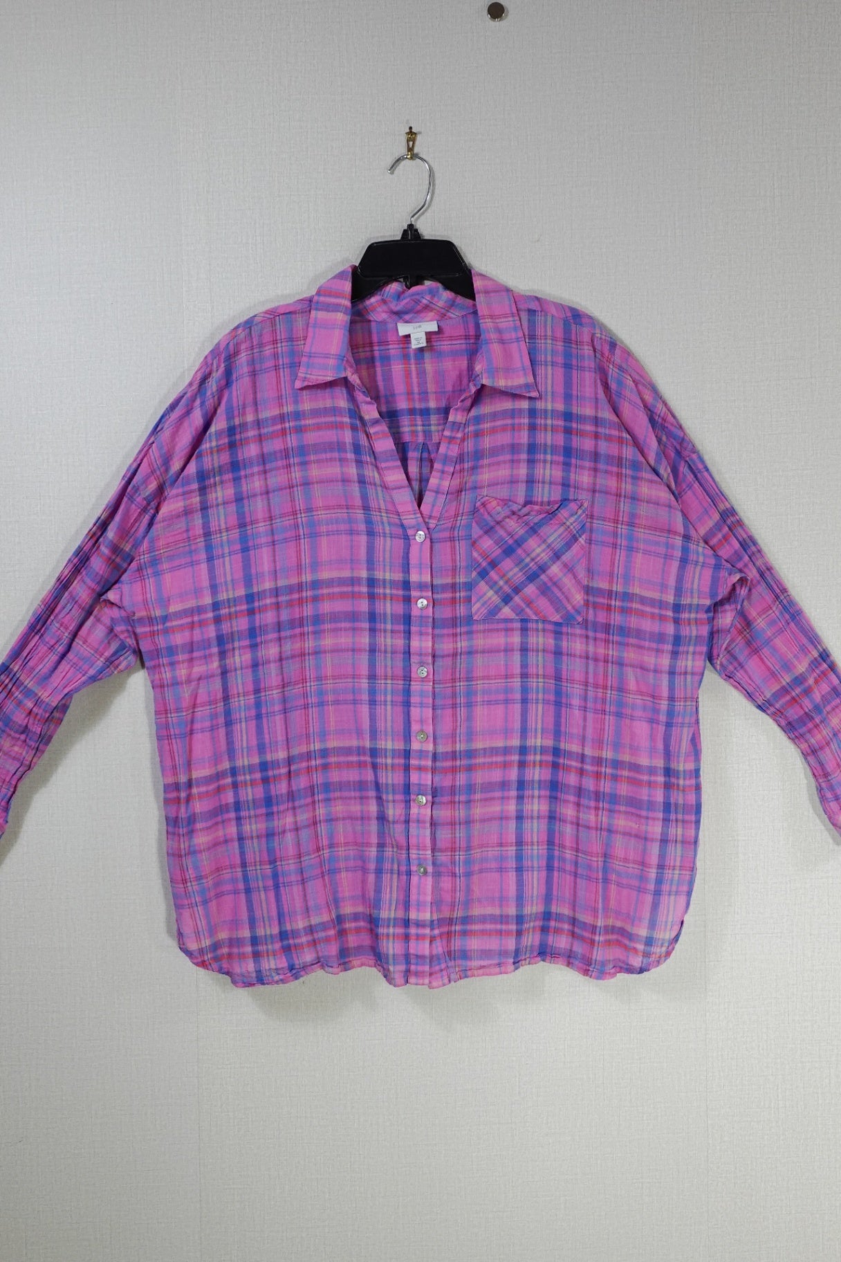 J Jill, Long Sleeve Top- Button Down, 3X