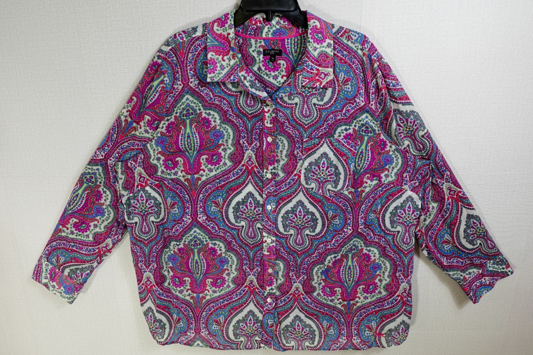 Talbots, Long Sleeve Top- Button Down, 3X