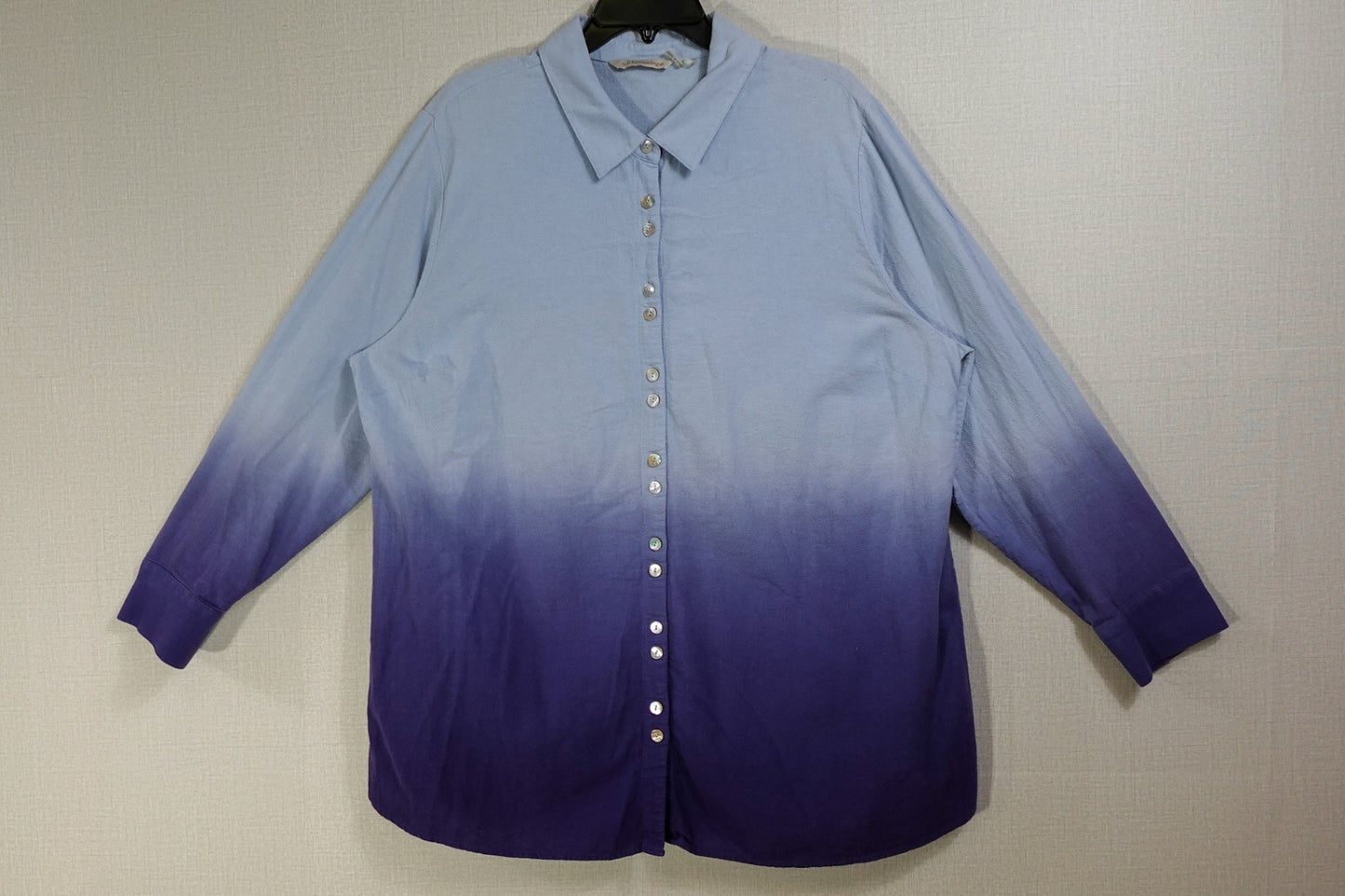 Soft Surroundings, Long Sleeve Top- Button Down, XL/2X (1X)