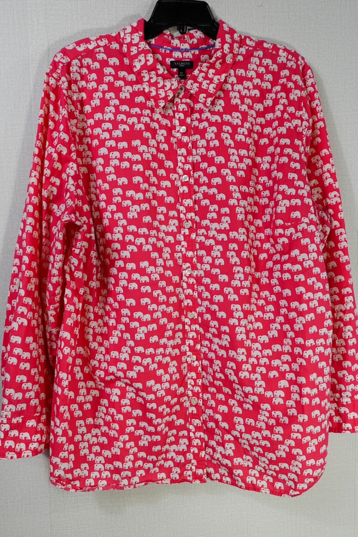 Talbots, Long Sleeve Top- Button Down, 3X