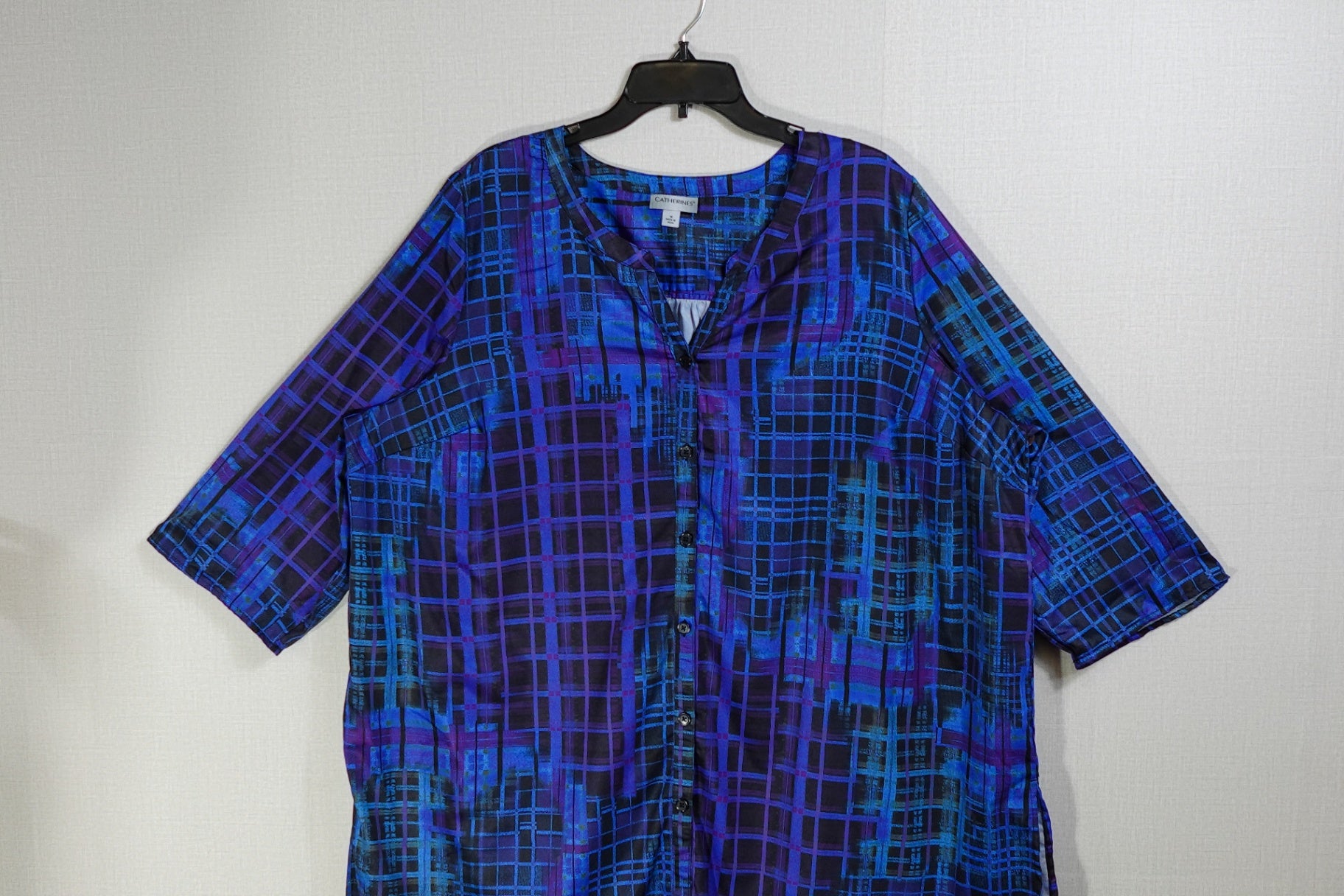 Catherine's, Short Sleeved Top, 2X (1X)