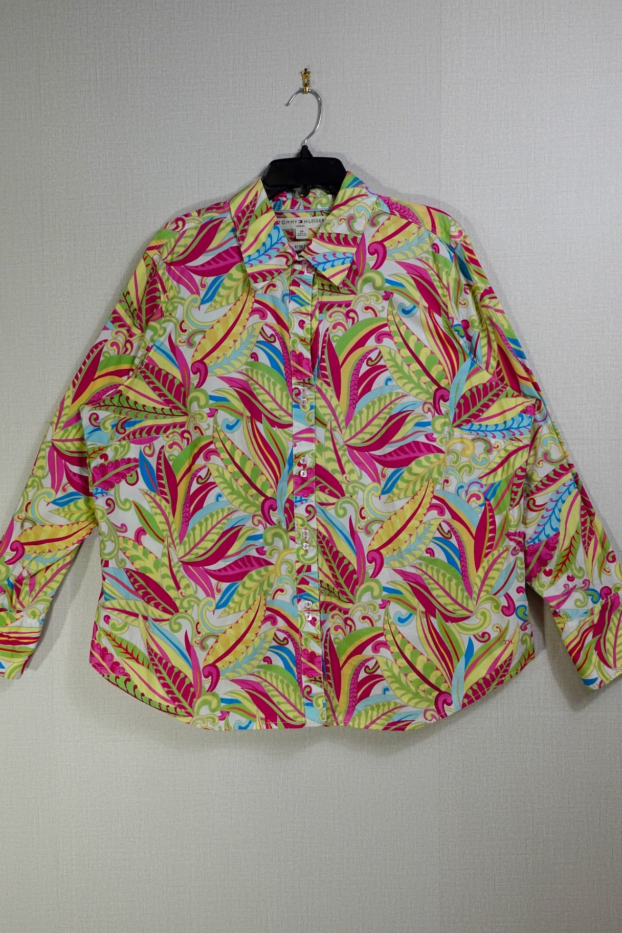 Tommy Hilfiger, Long Sleeve Top- Button Down, 20
