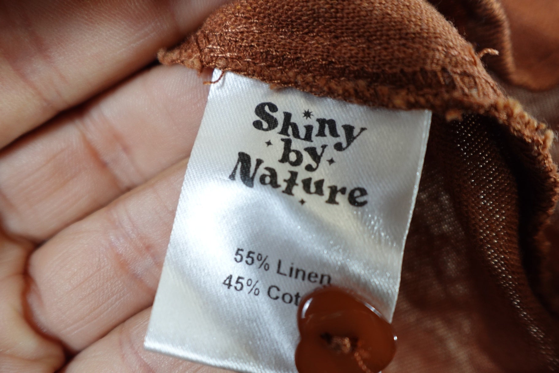 Shiny by Nature, Long Sleeve Top- Button Down, 2X