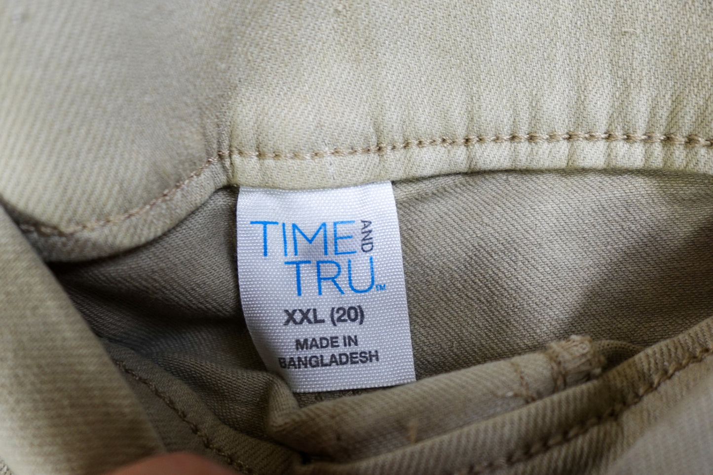 Time and Tru, cropped Pants, XXL (20)