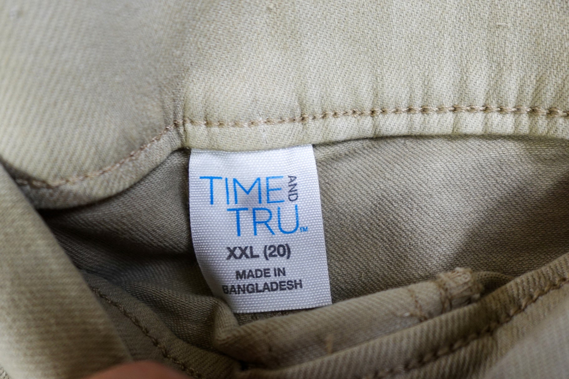 Time and Tru, cropped Pants, XXL (20)