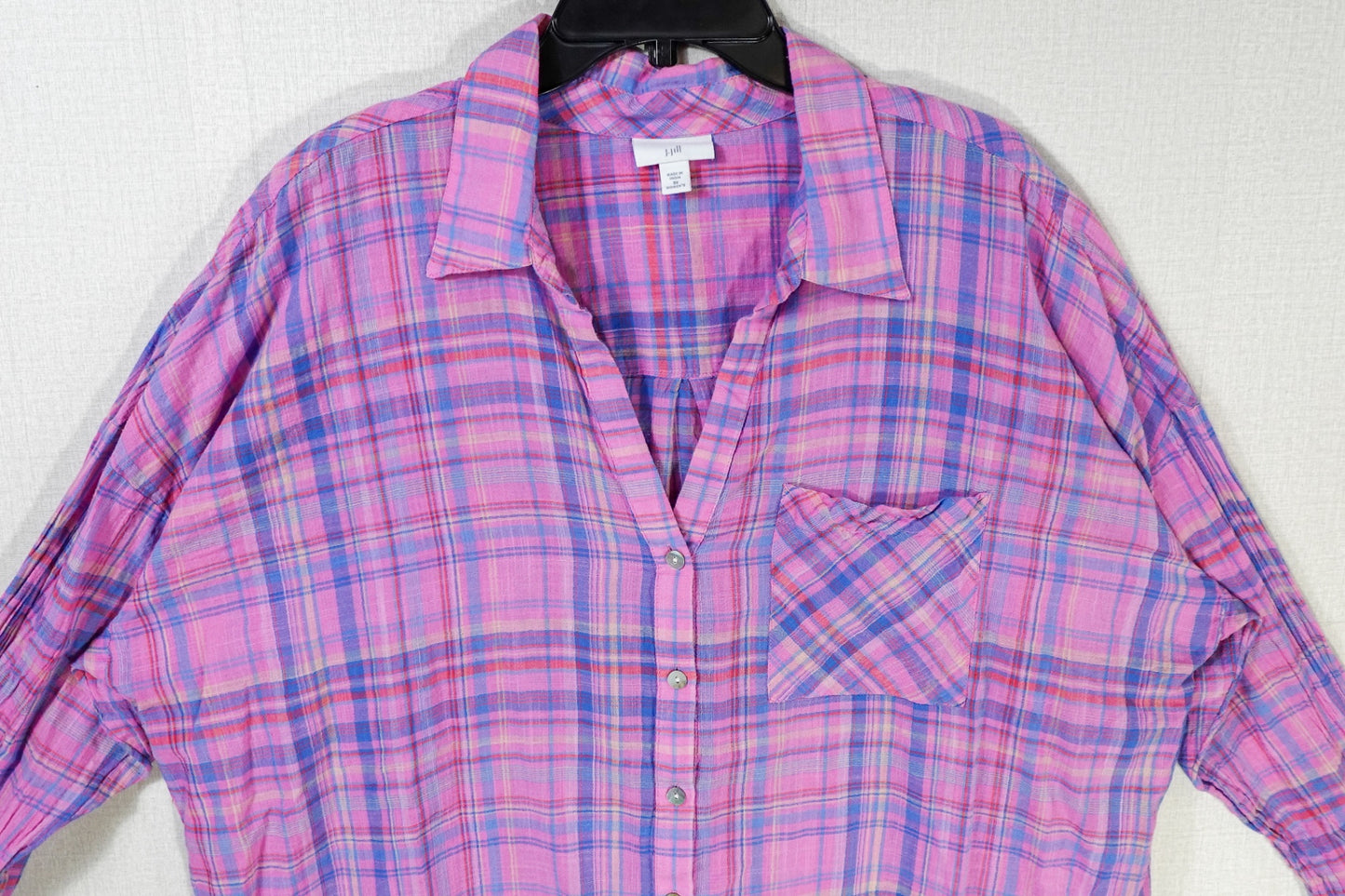 J Jill, Long Sleeve Top- Button Down, 3X