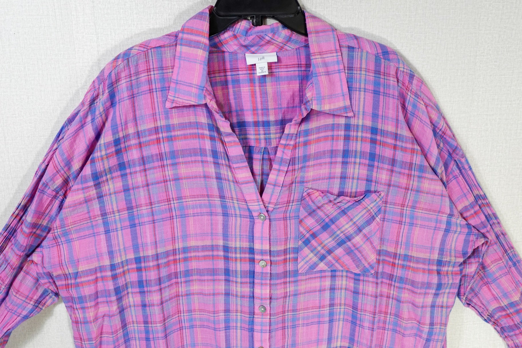 J Jill, Long Sleeve Top- Button Down, 3X