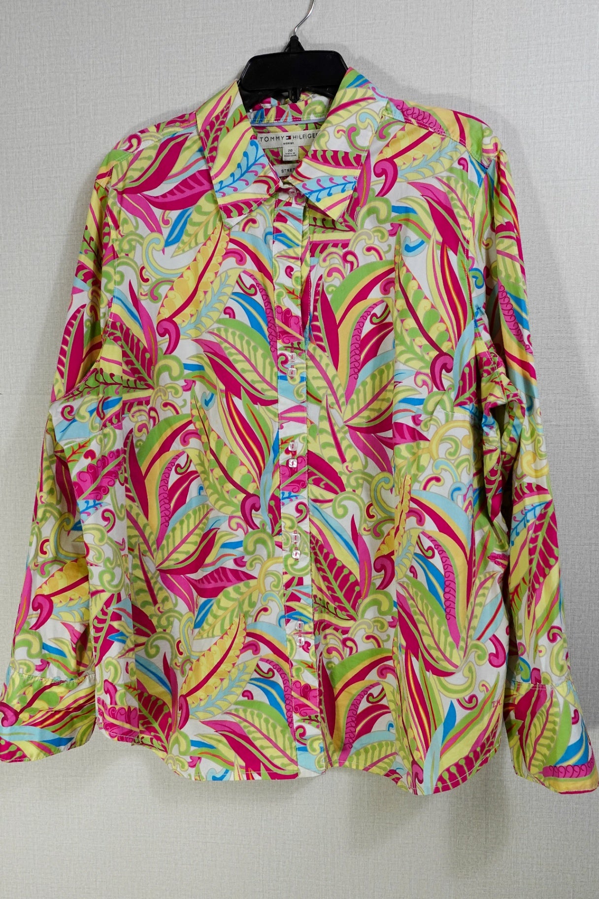 Tommy Hilfiger, Long Sleeve Top- Button Down, 20