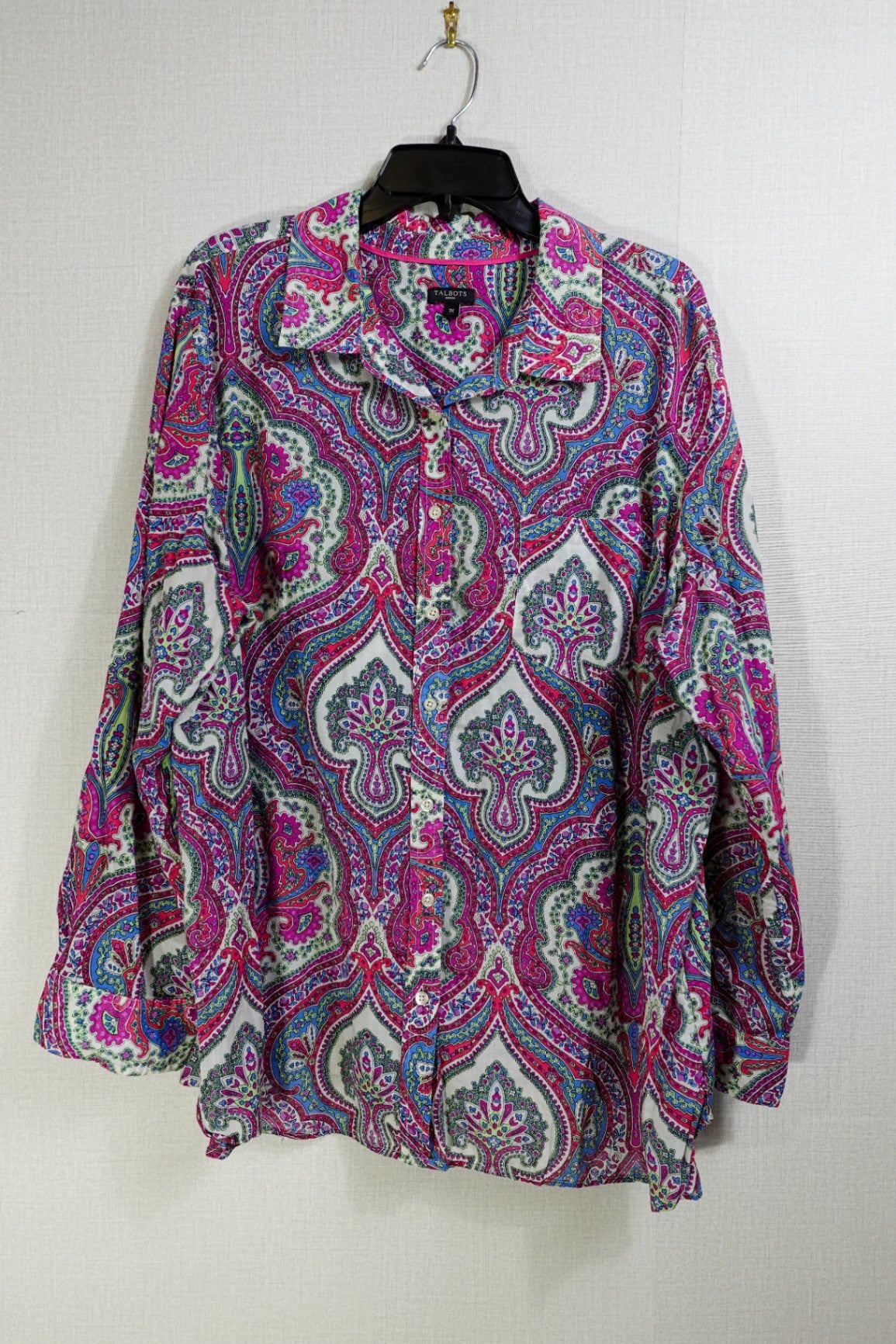 Talbots, Long Sleeve Top- Button Down, 3X