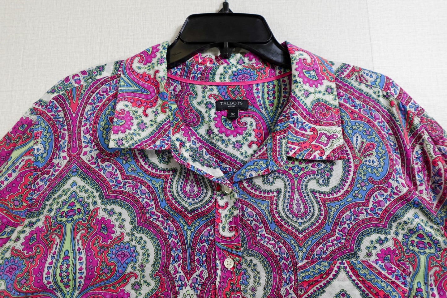 Talbots, Long Sleeve Top- Button Down, 3X