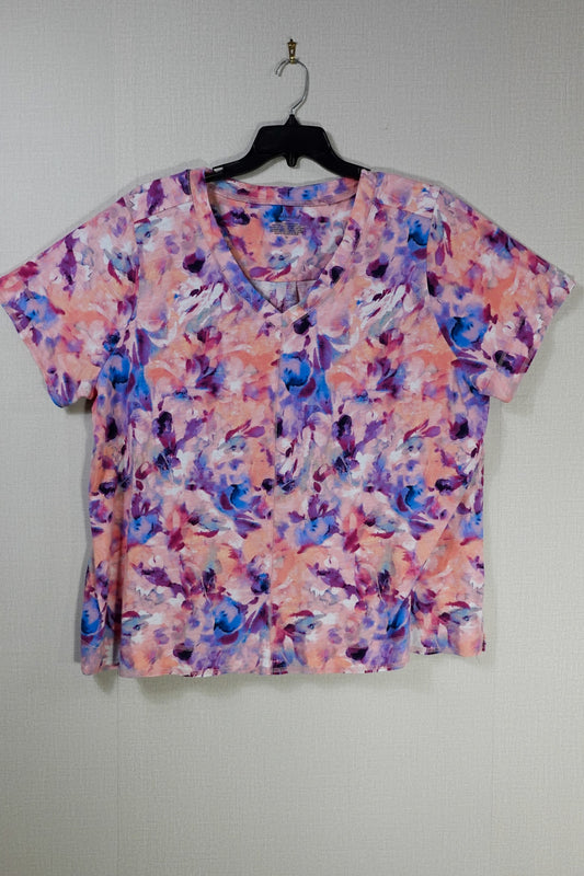 Westbound, Short Sleeved Top, 2X