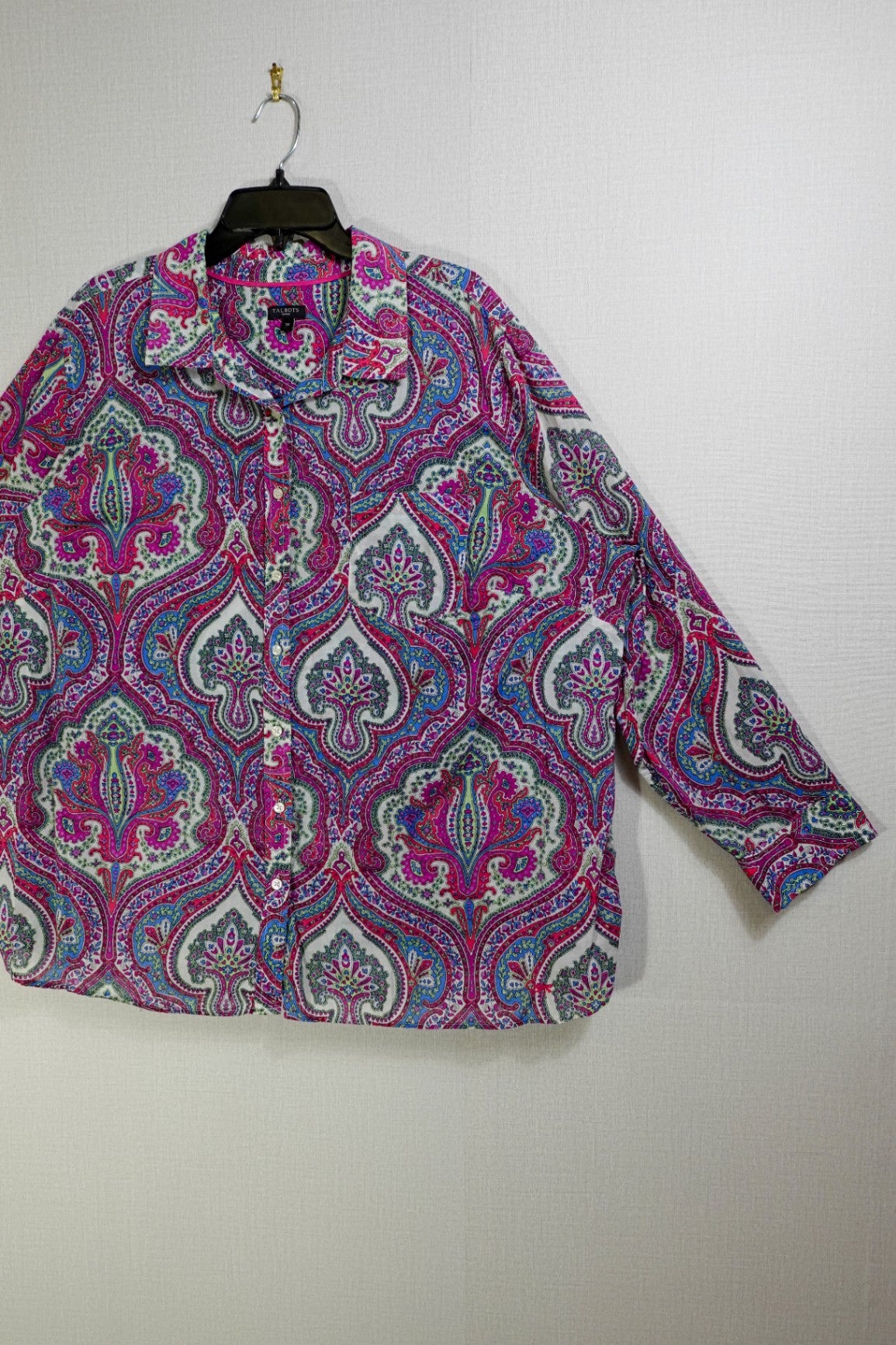 Talbots, Long Sleeve Top- Button Down, 3X