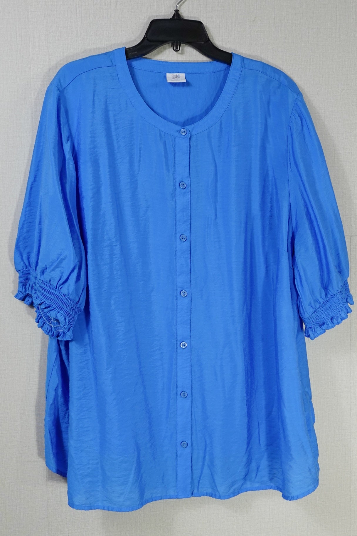 Croft & Barrow, Short Sleeved Top, 3X