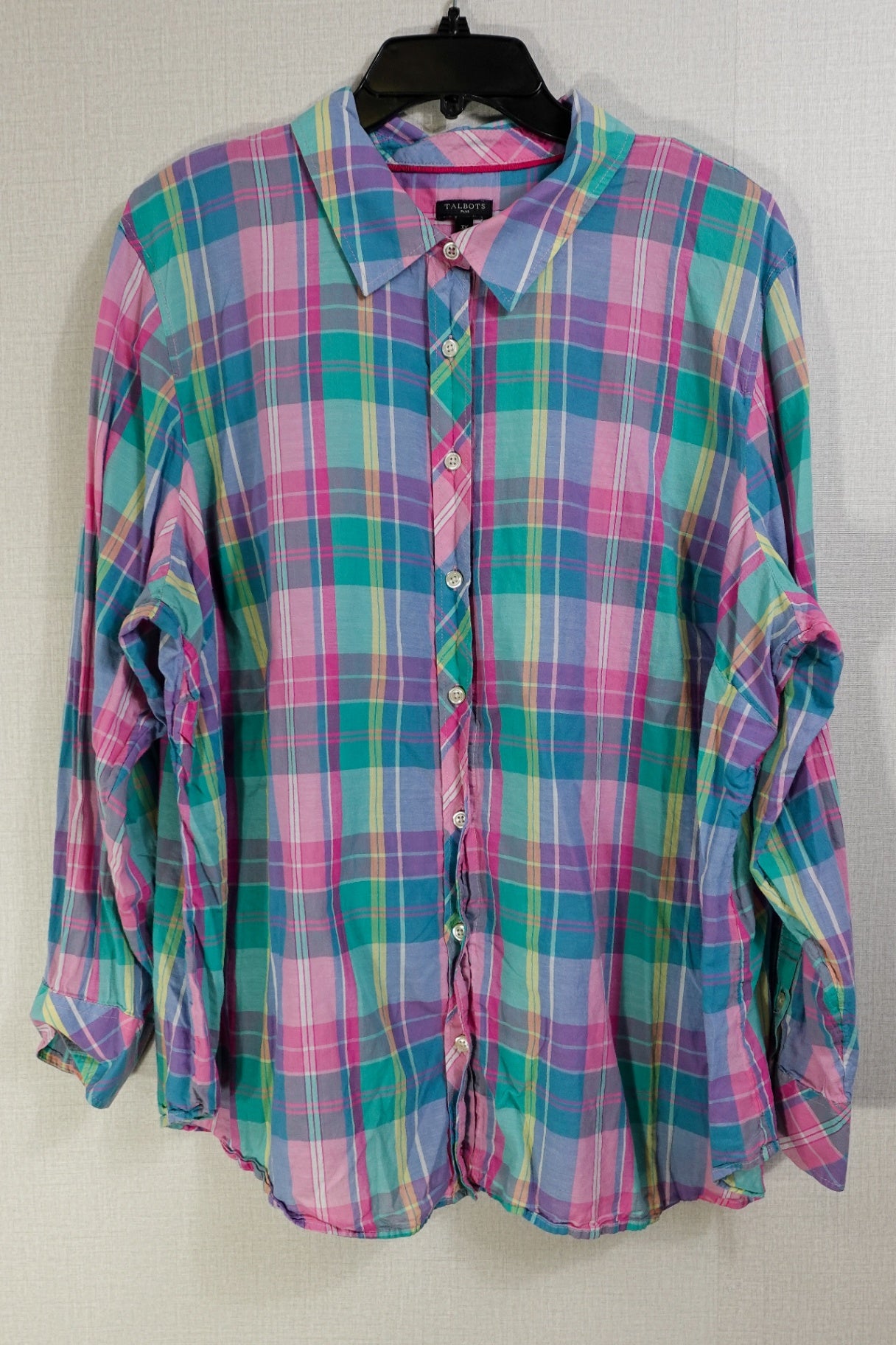 Talbots, Long Sleeve Top- Button Down, 3X