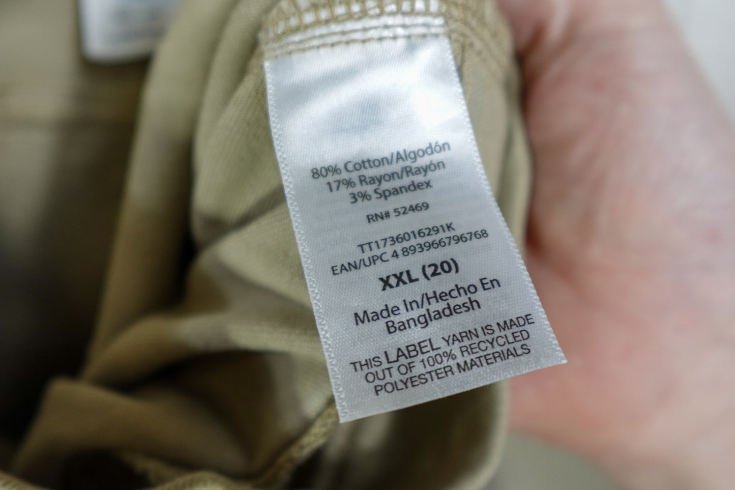 Time and Tru, cropped Pants, XXL (20)