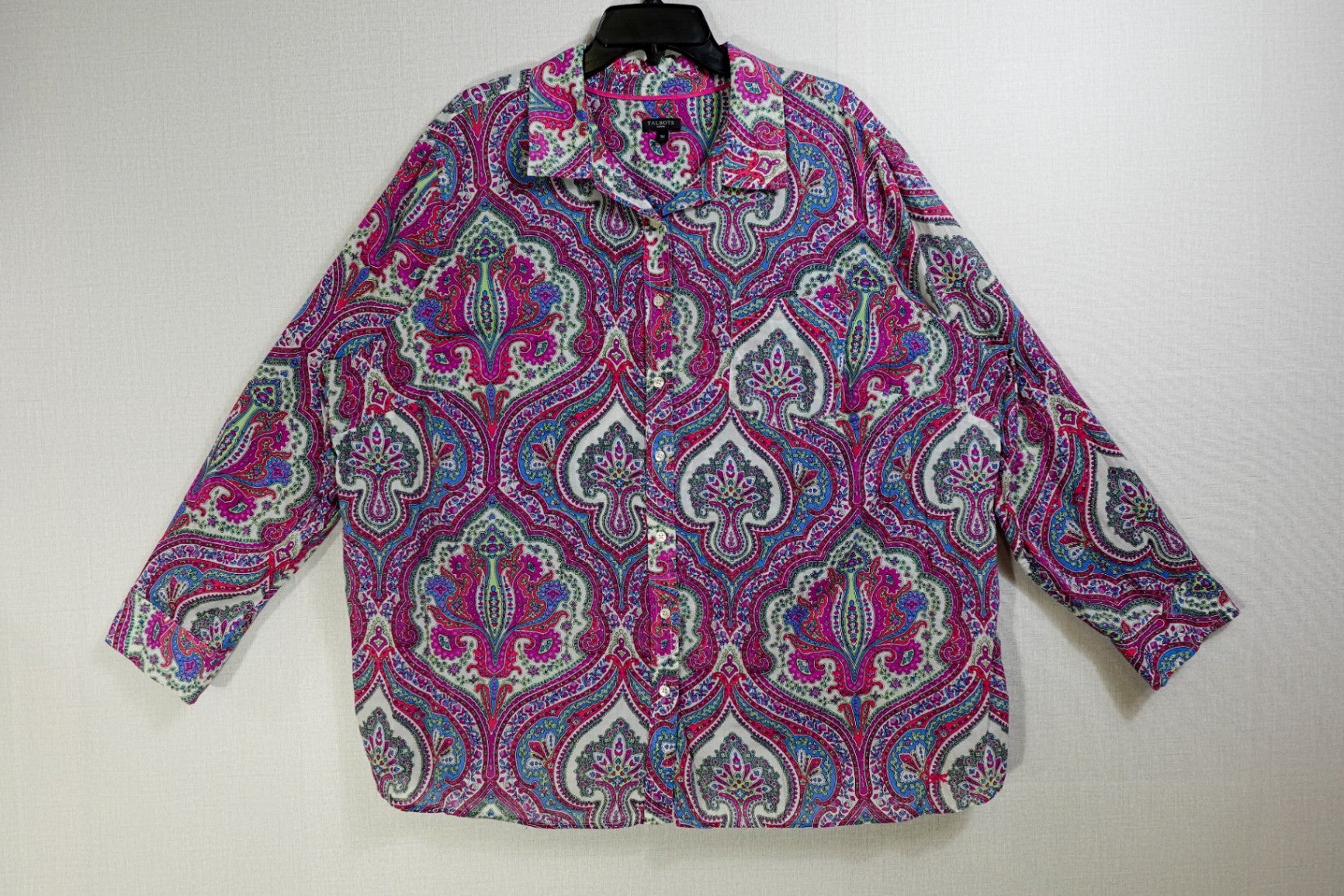 Talbots, Long Sleeve Top- Button Down, 3X
