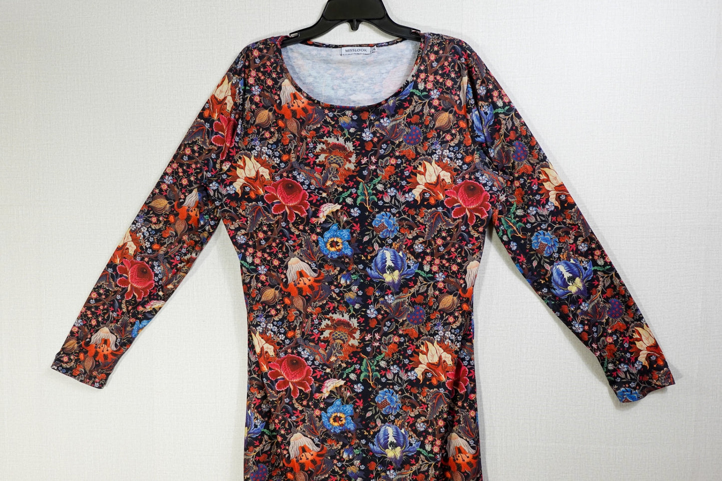 MISSLOOK, Long Sleeves Dress, 2XL