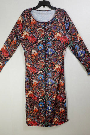 MISSLOOK, Long Sleeves Dress, 2XL
