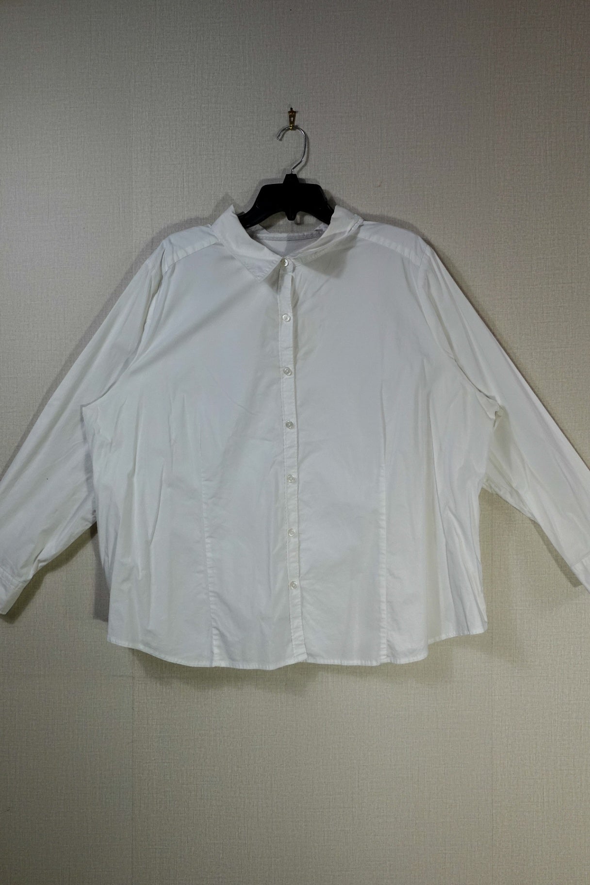 D&CO, Long Sleeves Top- Button Down, 3X