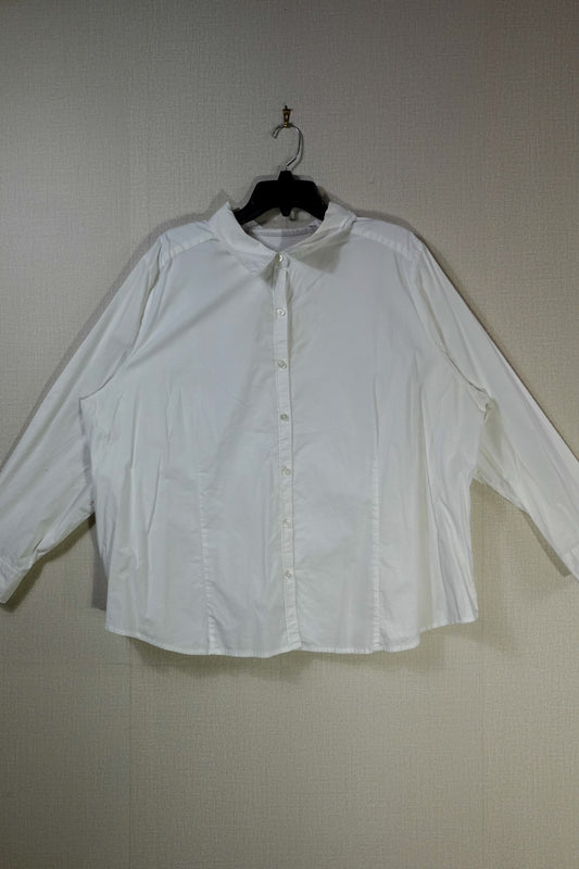 D&CO, Long Sleeves Top- Button Down, 3X