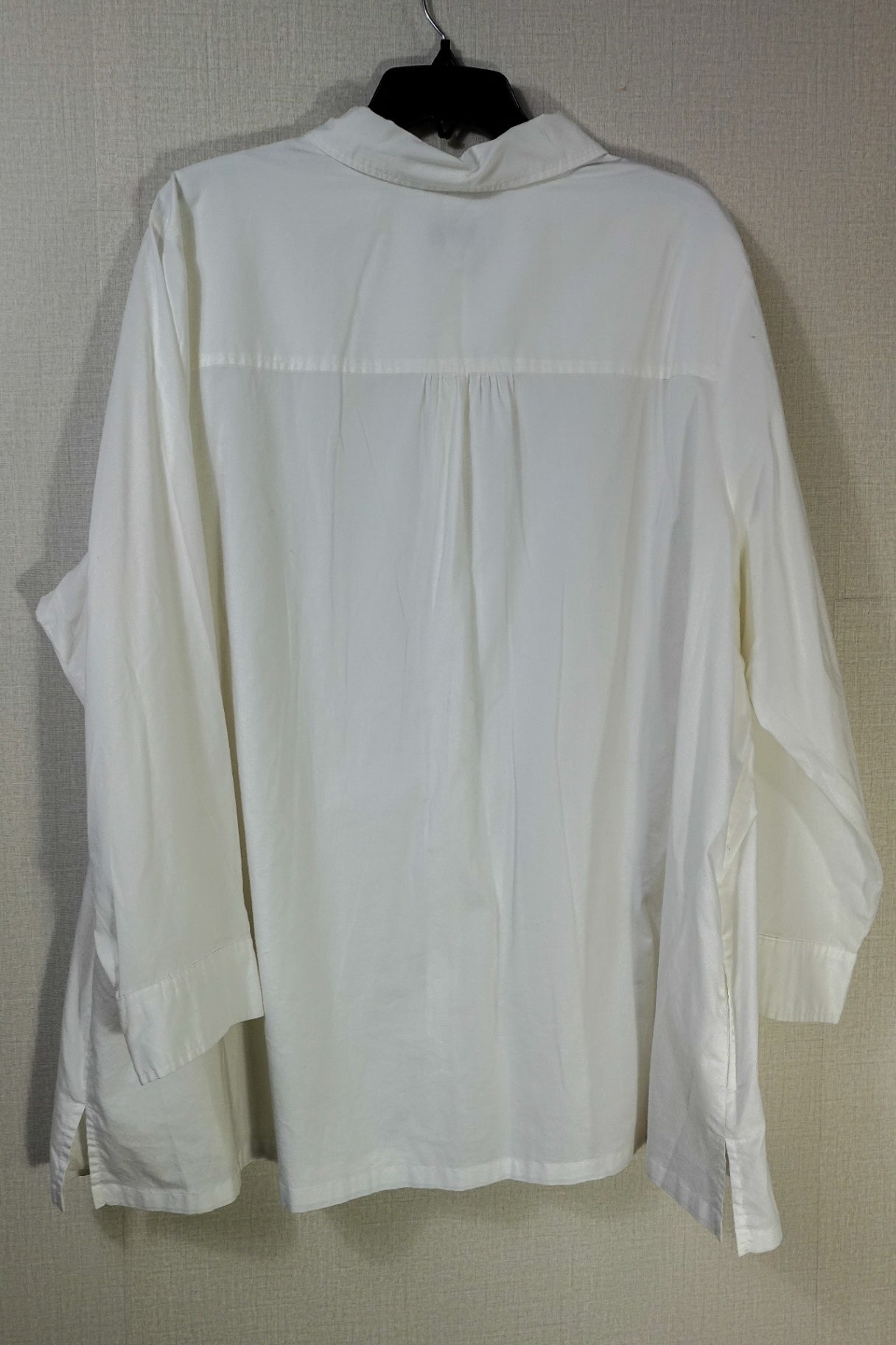 D&CO, Long Sleeves Top- Button Down, 3X