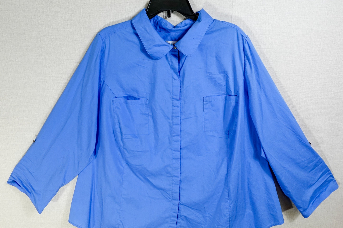 D&CO, Long Sleeves Top- Button Down, 3X