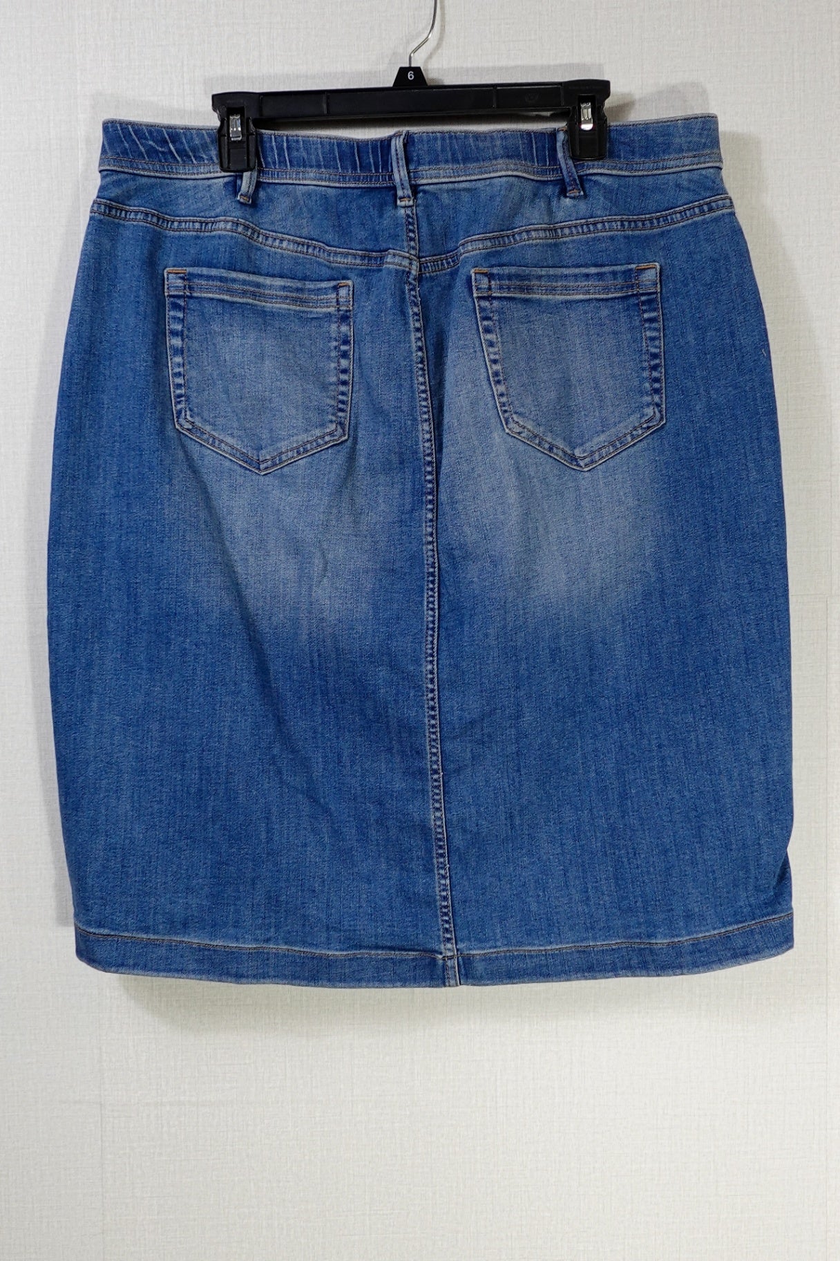 J. Jill, Skirt - Denim Pencil, L/XL (No Label)
