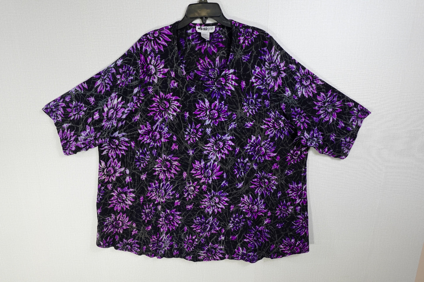 We be bop, Short sleeve top, 0X