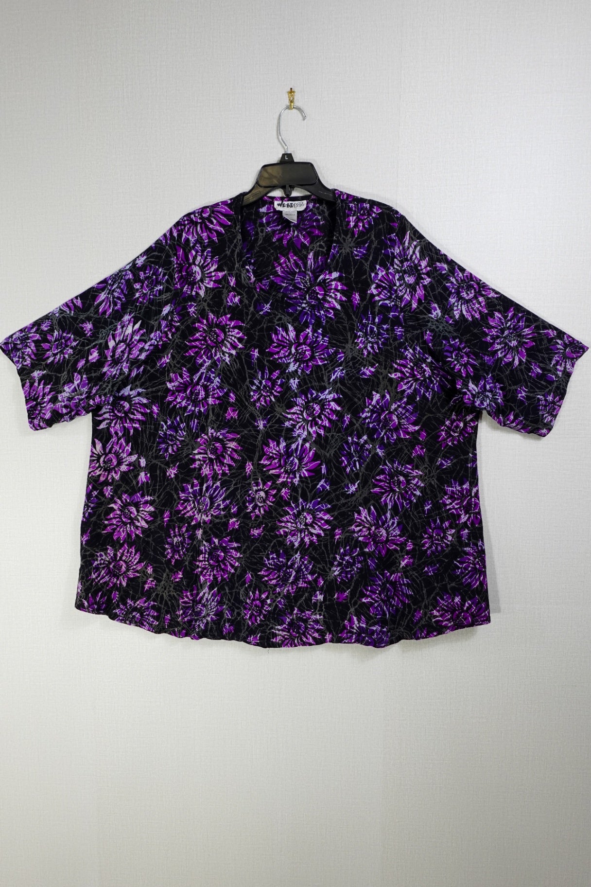 We be bop, Short sleeve top, 0X