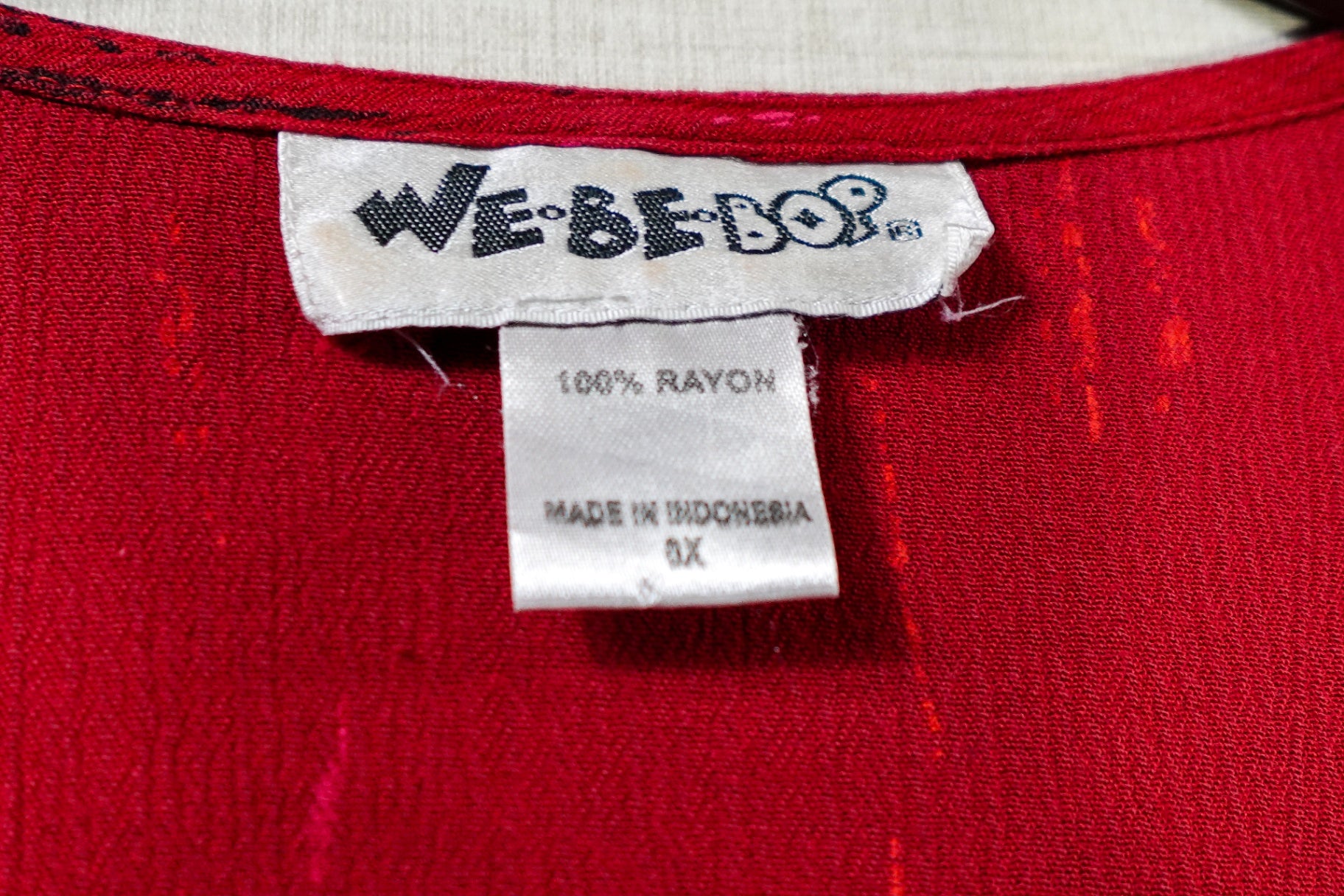 WE-BE-BOP, Dress, 0X