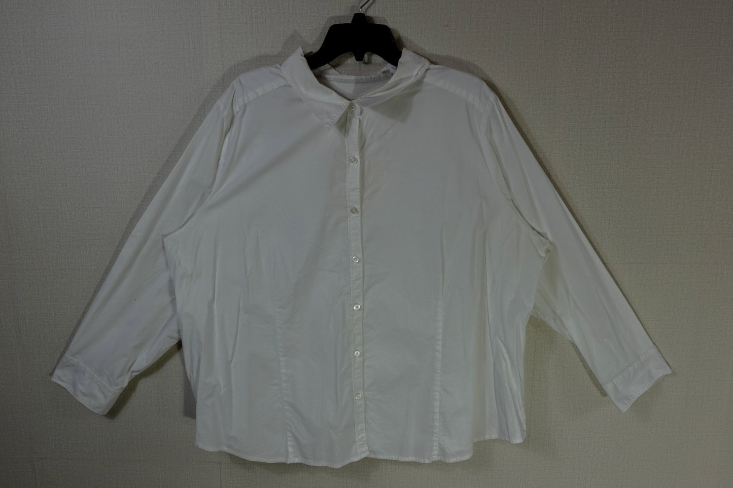 D&CO, Long Sleeves Top- Button Down, 3X