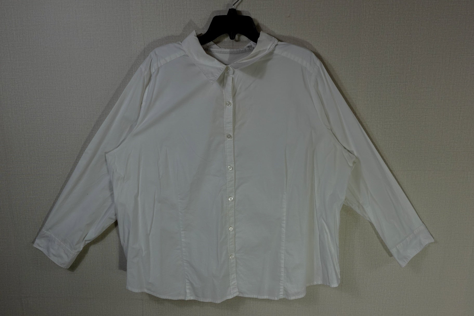 D&CO, Long Sleeves Top- Button Down, 3X