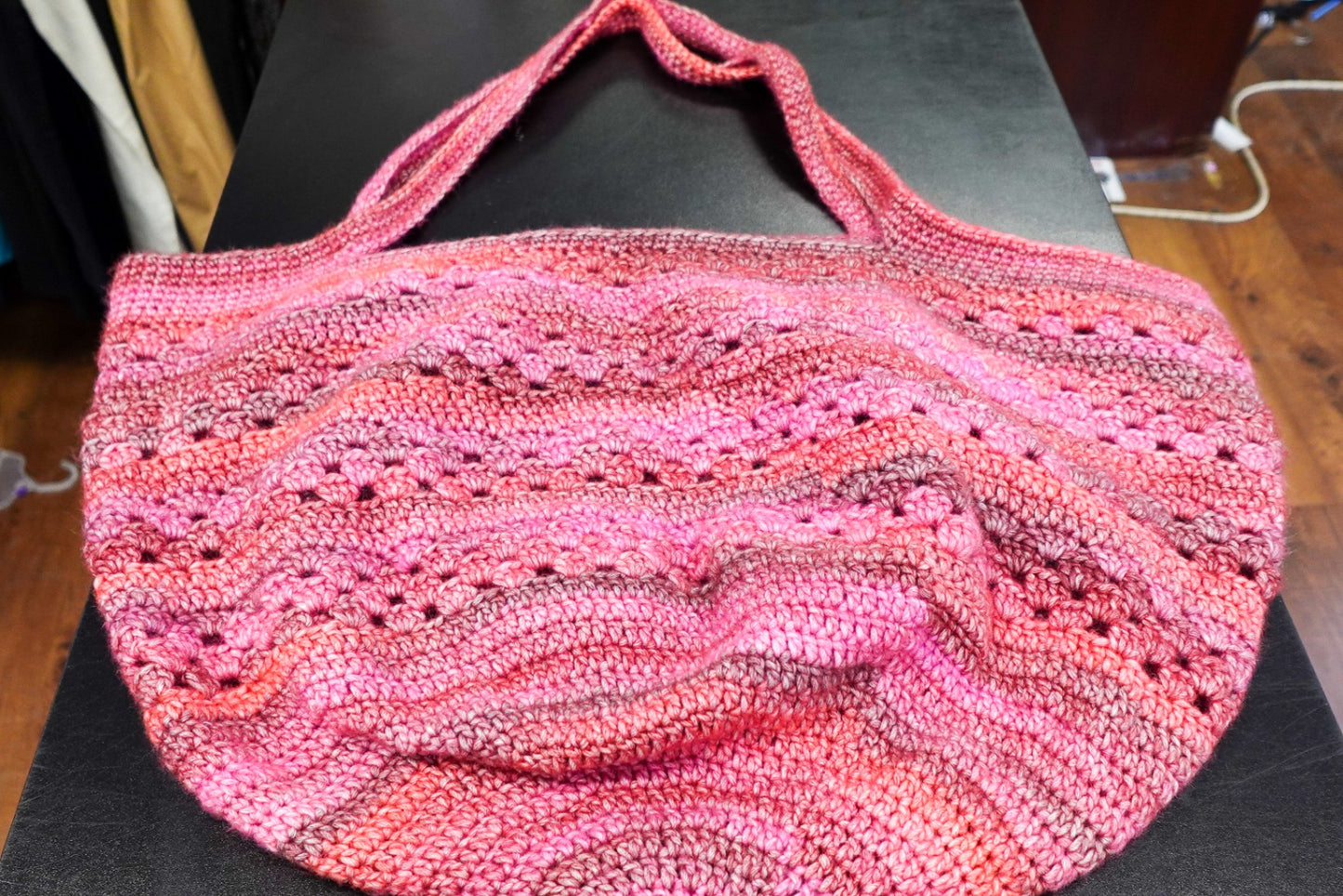 The Happy Hippie, New Handmade Oversized Bag, oversized round bottom