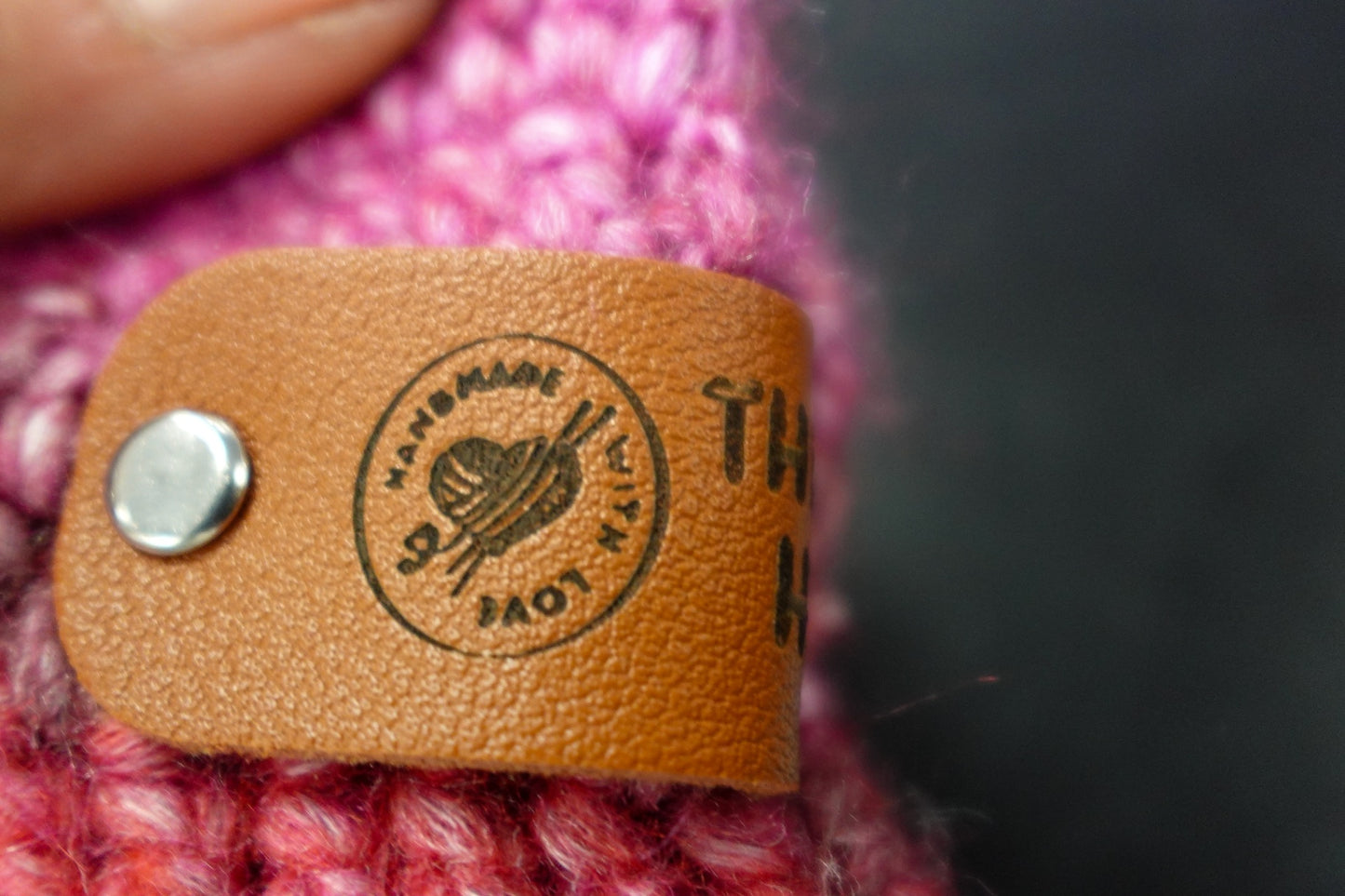 The Happy Hippie,, New Handmade Wristlet, Small