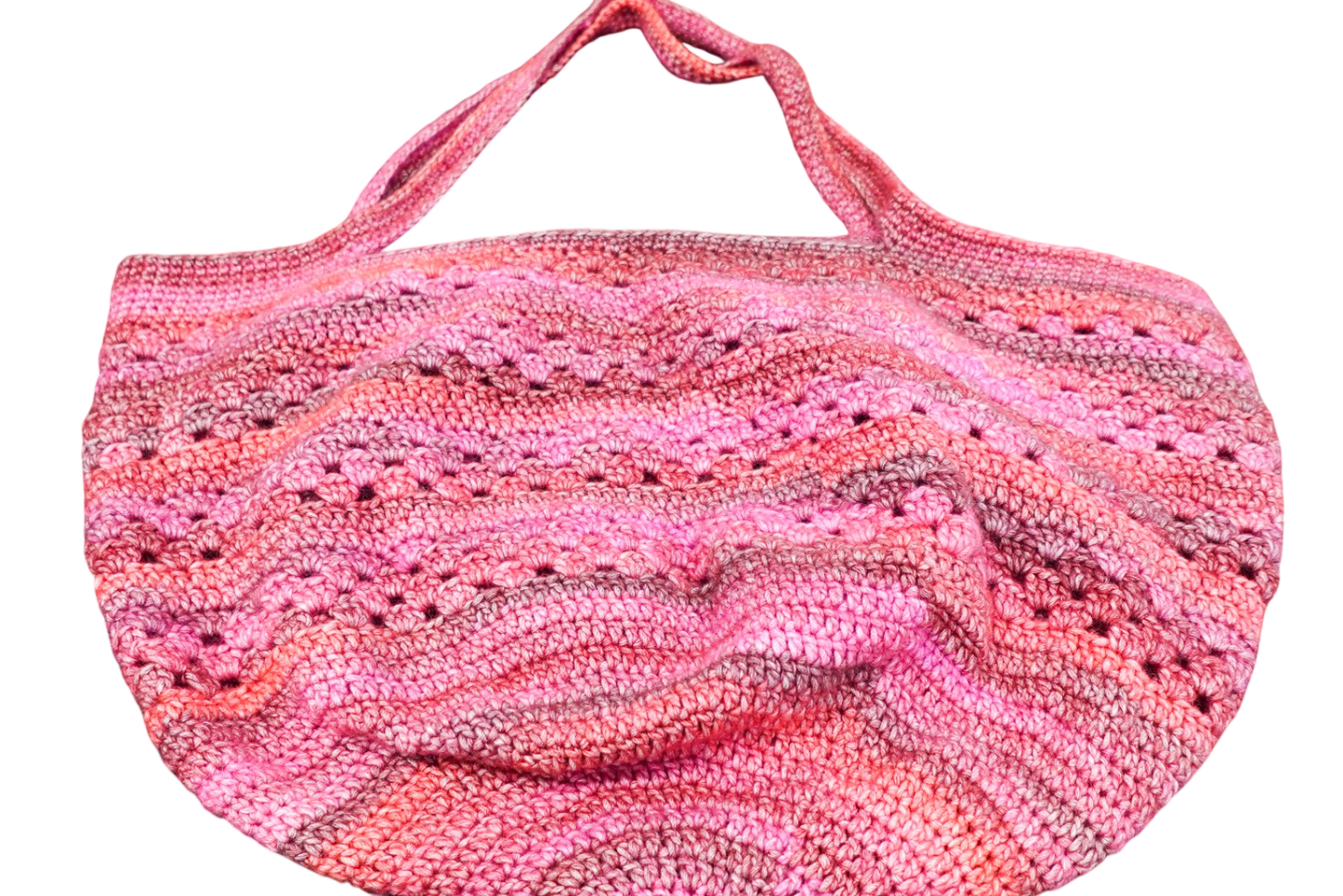 The Happy Hippie, New Handmade Oversized Bag, oversized round bottom