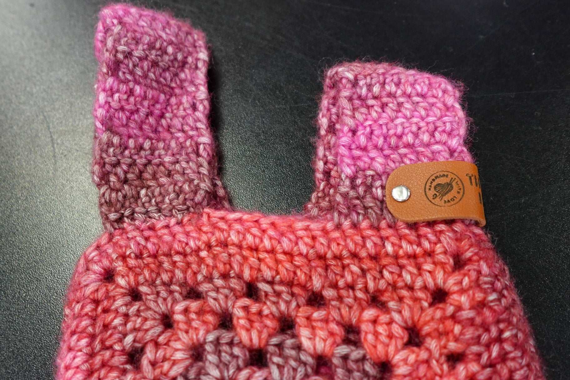 The Happy Hippie,, New Handmade Wristlet, Small