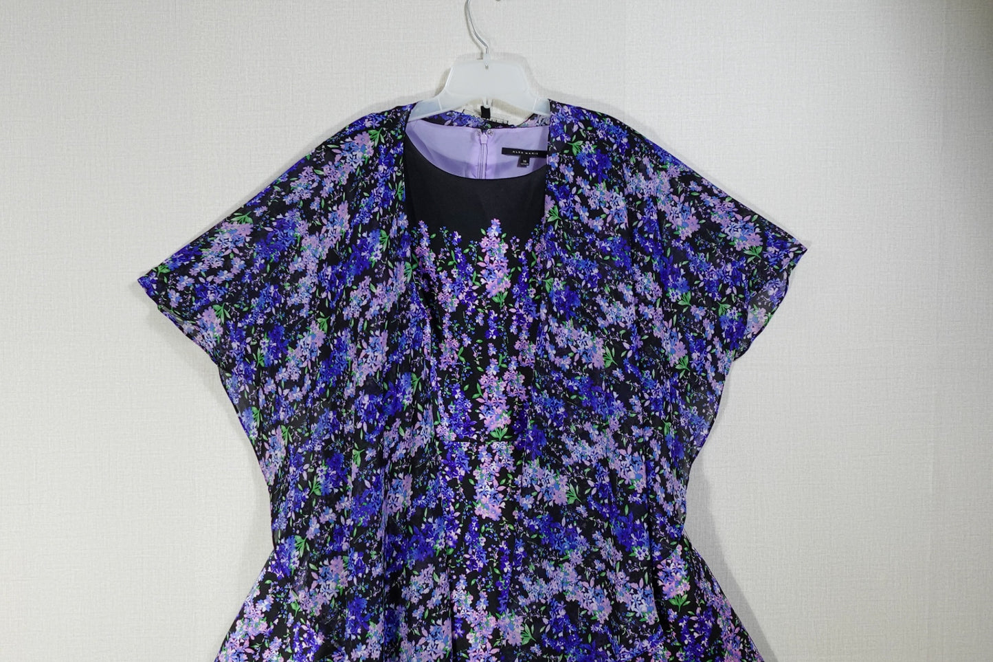 Alex Marie, Dress Wit Attached Shawl, 16