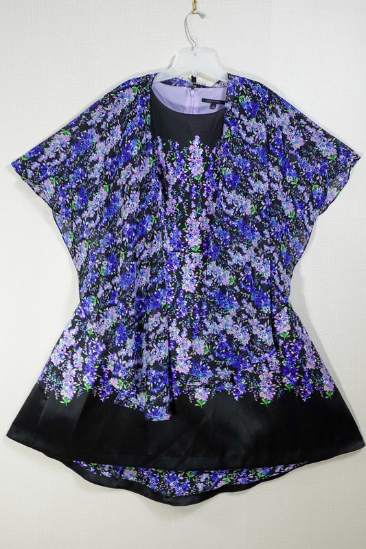 Alex Marie, Dress Wit Attached Shawl, 16