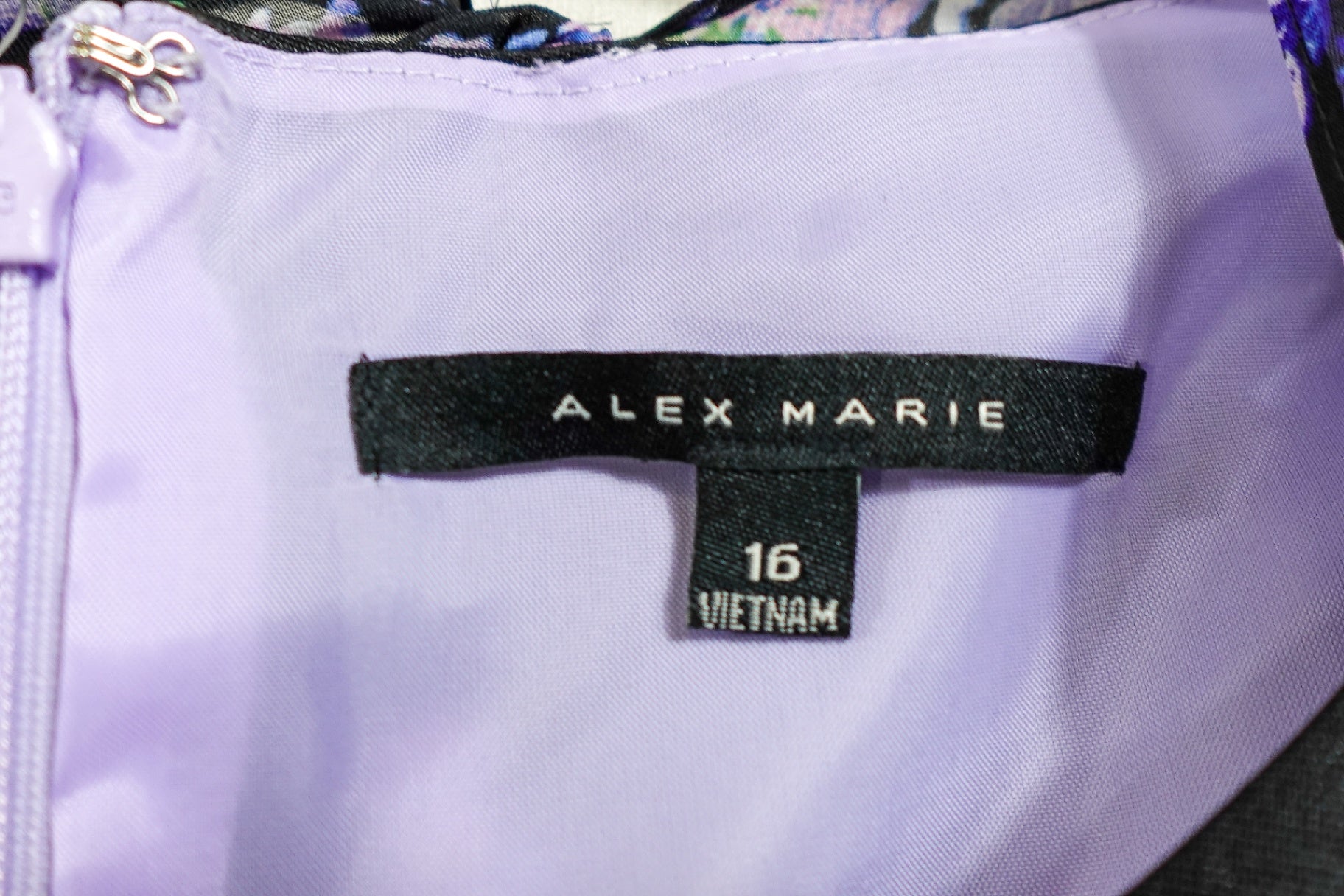 Alex Marie, Dress Wit Attached Shawl, 16
