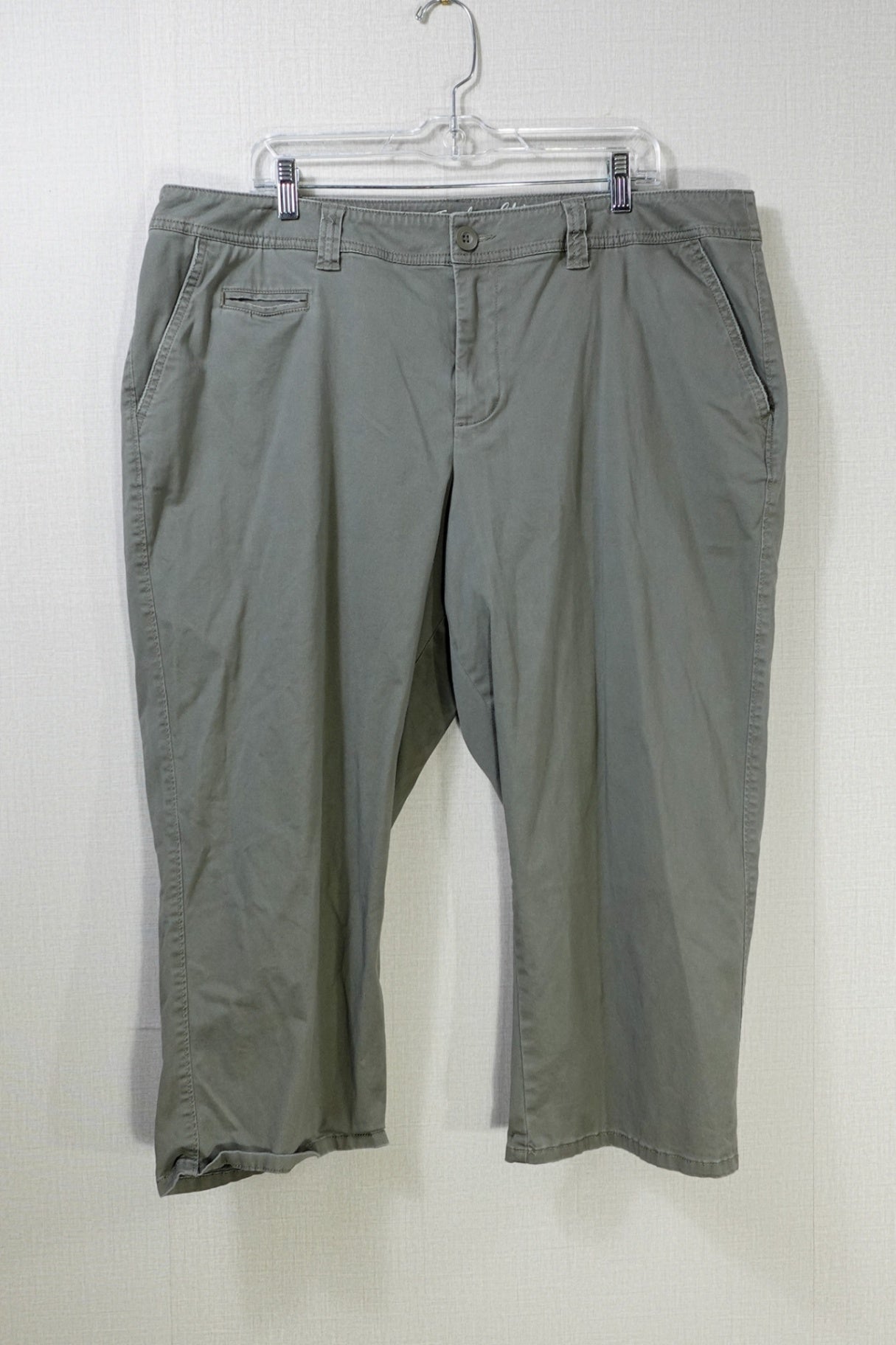 Apt. 9, Capri Pants - tomboy chino, 18W