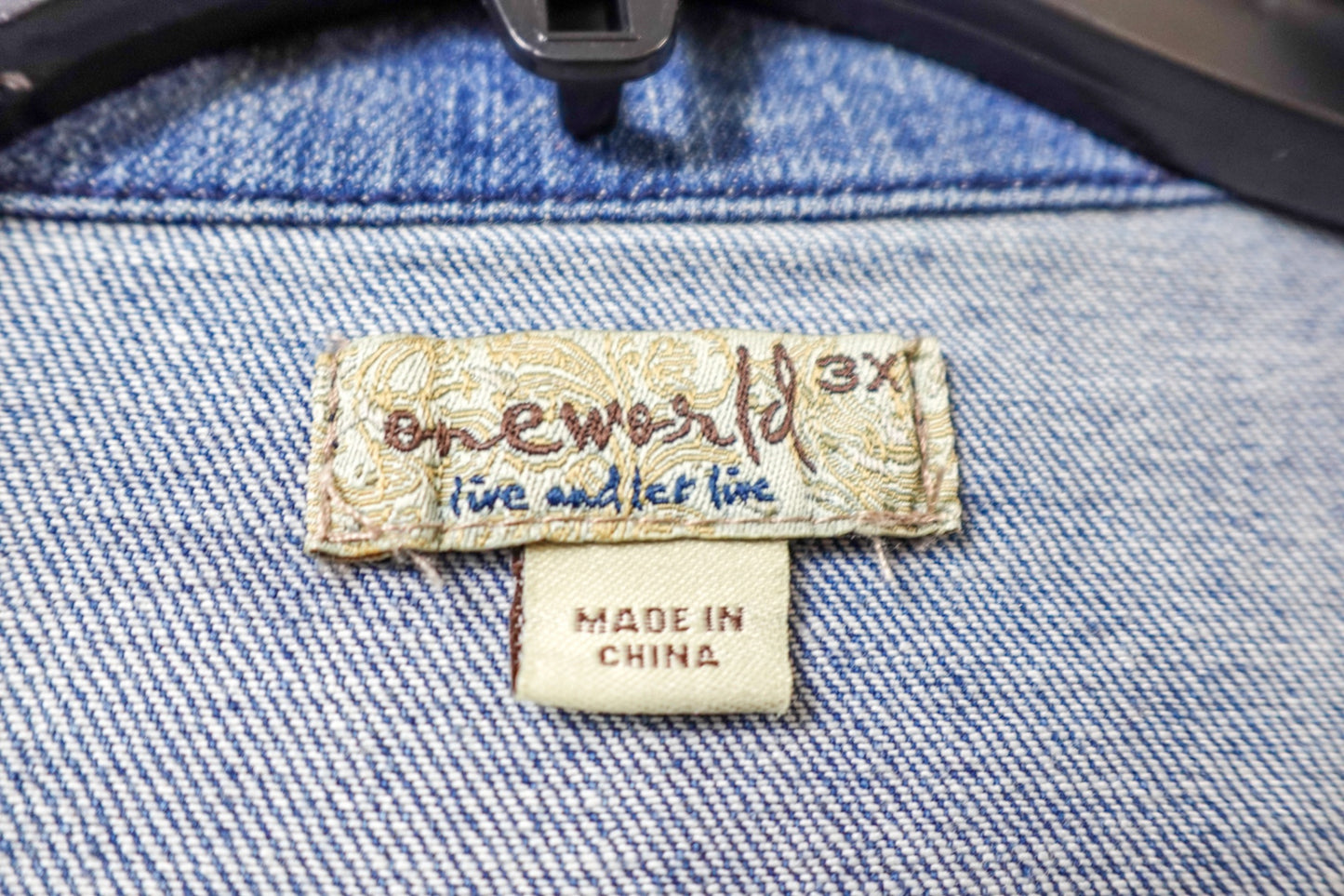 One World, Jacket, 3X